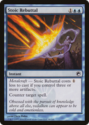 Stoic Rebuttal (SOM-046) [Scars of Mirrodin] Foil