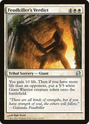 Feudkiller's Verdict (MMA-015) [Modern Masters] Foil