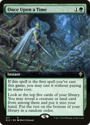 Once Upon a Time (ELD-371) (Extended Art) [Throne of Eldraine] Foil