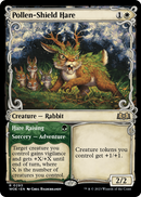 Pollen-Shield Hare (Showcase) (WOE-293) [Wilds of Eldraine] Foil