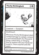 Pinchy McStingbutt [Mystery Booster 2]