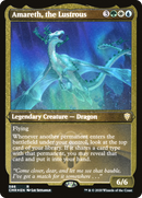 Amareth, the Lustrous (Foil Etched) (CMR-586) [Commander Legends] Etched Foil