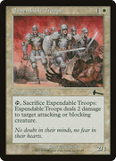 Expendable Troops (ULG-008) [Urza's Legacy] Foil