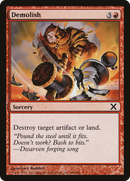 Demolish (10E-196) [Tenth Edition]