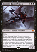 Burning-Rune Demon (KHM-081) [Kaldheim]