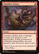 Chandra's Defeat (HOU-086) [Hour of Devastation]