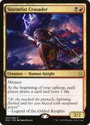 Stormfist Crusader (PPELD-203P) [Promo Pack: Throne of Eldraine Promos] Foil