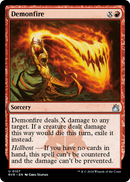Demonfire (RVR-107) [Ravnica Remastered]