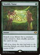 Worldly Tutor (DMR-185) [Dominaria Remastered] Foil