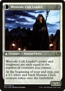 Hanweir Militia Captain // Westvale Cult Leader (PRE-21S) [Shadows over Innistrad Promos] Foil