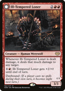 Ill-Tempered Loner (VOW-162) [Innistrad: Crimson Vow] Foil