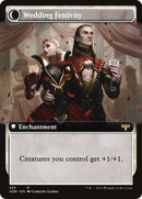 Wedding Announcement (Extended Art) (VOW-355) [Innistrad: Crimson Vow] Foil