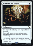 Assemble the Players (PRE-003) [Murders at Karlov Manor Promos] Foil