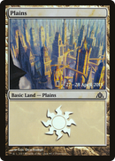 Plains (Dragon's Maze) (PRE-001) [Dragon's Maze Promos] Foil