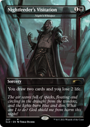 Nightfeeder's Visitation - Night's Whisper (SLD-207) (Borderless) [Secret Lair Drop] Foil