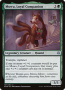 Mowu, Loyal Companion (WAR-167) [War of the Spark] Foil