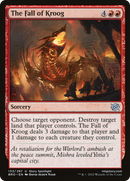 The Fall of Kroog (BRO-133) [The Brothers' War] Foil