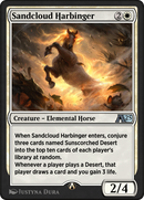 Sandcloud Harbinger (YBLB-003) [Alchemy: Bloomburrow]