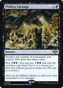 Pitiless Carnage (PRE-098) [Outlaws of Thunder Junction Promos] Foil