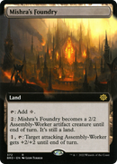 Mishra's Foundry (Extended Art) (BRO-372) [The Brothers' War]