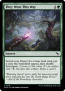 They Went This Way (MKM-178) [Murders at Karlov Manor] Foil