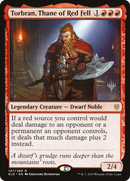 Torbran, Thane of Red Fell (PPELD-147P) [Promo Pack: Throne of Eldraine Promos] Foil