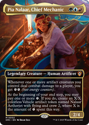 Pia Nalaar, Chief Mechanic (Borderless) (DRC-002) [Commander: Aetherdrift] Foil