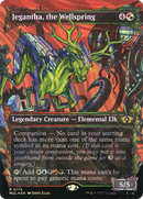 Jegantha, the Wellspring (Halo Foil) (MUL-174) (Showcase) (Borderless) [Multiverse Legends] Foil