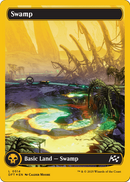 Swamp (DFT-514) (First-Place Foil) [Aetherdrift] Foil