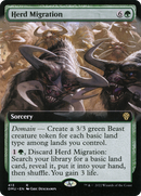 Herd Migration (Extended Art) (DMU-413) [Dominaria United]