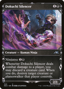 Dokuchi Silencer (Showcase) (NEO-340) [Kamigawa: Neon Dynasty]