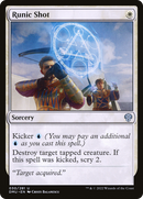 Runic Shot (DMU-030) [Dominaria United] Foil
