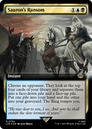 Sauron's Ransom (Extended Art) (Surge Foil) (LTR-782) [The Lord of the Rings: Tales of Middle-earth] Foil