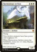 Harmonious Archon (PPELD-17P) [Promo Pack: Throne of Eldraine Promos] Foil