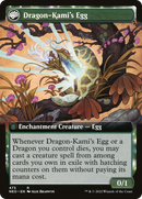 The Dragon-Kami Reborn (Extended Art) (NEO-473) [Kamigawa: Neon Dynasty] Foil
