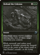 Defend the Celestus (DBL-182) [Innistrad: Double Feature] Foil