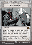 Grindstone (OTP-062) (Showcase) (Borderless) [Breaking News] Foil