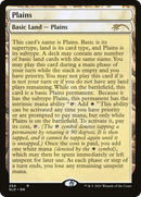 Plains (SLD-254) (Full-Text Lands) [Secret Lair Drop] Foil
