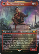 Ral, Monsoon Mage (Borderless) (Textured Foil) (MH3-471) [Modern Horizons 3] Foil