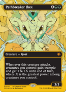 Pathbreaker Ibex (Borderless) (First-Place Foil) (SPG-101) [Special Guests] Foil
