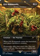 Ork Kommando - Merciless Executioner (Borderless) (SLD-1025) (Borderless) [Secret Lair Drop] Foil