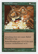 Rabid Wombat (5ED-319) [Fifth Edition]