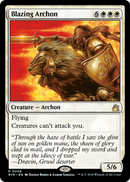Blazing Archon (RVR-008) [Ravnica Remastered] Foil