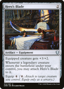 Hero's Blade (CMR-314) [Commander Legends] Foil