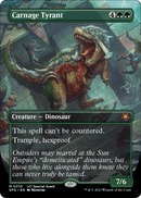 Carnage Tyrant (Borderless) (SPG-010) [Special Guests] Foil