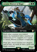 Arwen, Weaver of Hope (Extended Art) (LTC-118) [Tales of Middle-earth Commander]