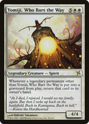 Yomiji, Who Bars the Way (BOK-030) [Betrayers of Kamigawa]