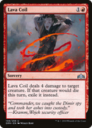 Lava Coil (GRN-108) [Guilds of Ravnica] Foil