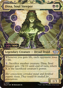 Dina, Soul Steeper (Serial Numbered) (MUL-167) (Showcase) (Borderless) [Multiverse Legends] Foil