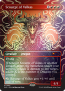 Scourge of Valkas (Rainbow Foil) (SLD-1490★) (Borderless) [Secret Lair Drop] Foil